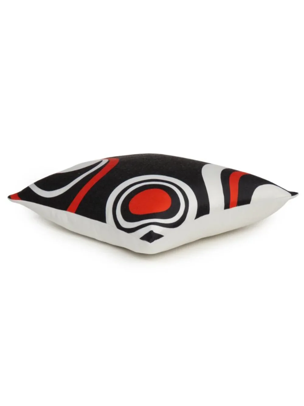 Oussum Home Decor Square Pillow Case Cotton Circle Print Cushion Cover Set of 2